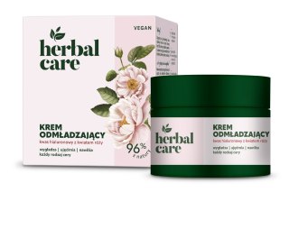 Farmona HERBAL CARE Vegan krem odmładzający z kwasem hialuronowym i Kwiatem Róży dla każdej cery - na dzień i noc 50 ml