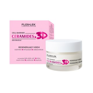 FLOS-LEK FLOSLEK CERAMIDES. 3D Regenerujący krem do twarzy 50 ml