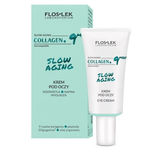 Floslek COLLAGEN. 9MW SLOW AGING krem pod oczy 30 ml