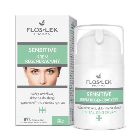 FLOS-LEK FLOSLEK Krem regeneracyjny skóra wrażliwa, skłonna do alergii 50 ml