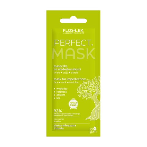 Floslek Relax Time maseczka na niedoskonałości Perfect na twarz,szyję i dekolt 6 ml