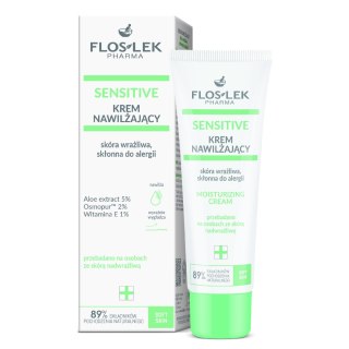 FLOS-LEK FLOSLEK Sensitive Krem nawilżający skóra wrażliwa, skłonna do alergii 50 ml