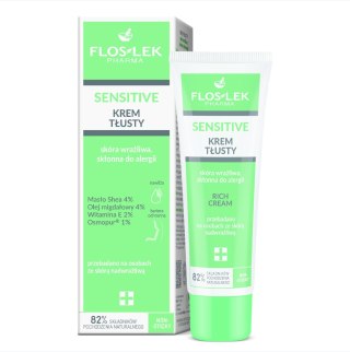 FLOS-LEK FLOSLEK Sensitive Krem tłusty do skóry wrażliwej 50 ml