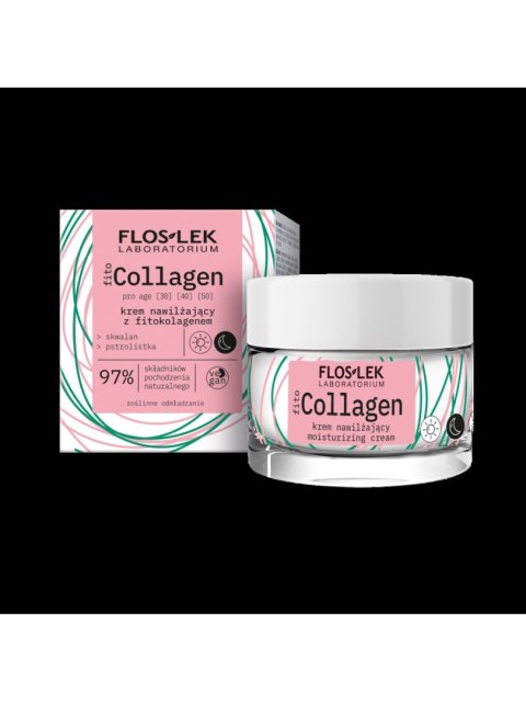 FLOS-LEK Floslek fitoCOLLAGEN pro age Krem nawilżający z fitokolagenem na dzień i na noc 50 ml