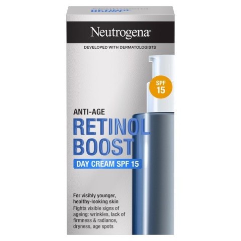 Neutrogena Retinol Boost krem przeciwstarzeniowy Anti-Age SPF 15 na dzień 50 ml