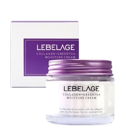 Lebelage krem do twarzy Kolagen + Zielona herbata 70 ml