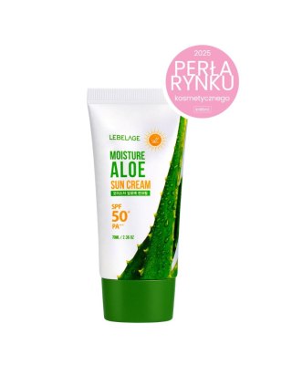 Lebelage krem do twarzy SPF 50+ Moisture Aloe Sun