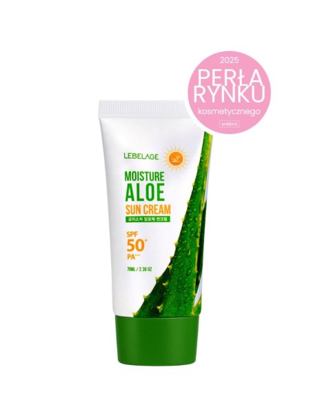 Lebelage krem do twarzy SPF 50+ Moisture Aloe Sun
