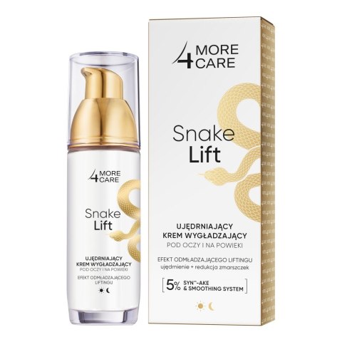 Long 4 Lashes More4Care Snake Lift ujędrniający krem wygładzający pod oczy i na powieki 35 ml