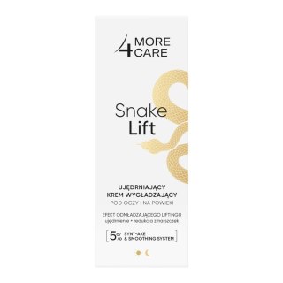 Long 4 Lashes More4Care Snake Lift ujędrniający krem wygładzający pod oczy i na powieki 35 ml