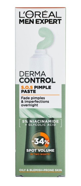 L'Oréal Paris Men Expert Derma Control S.O.S Pimple Paste preparat punktowy 45 ml