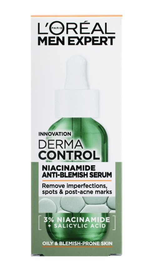 L'Oréal Paris Men Expert Derma Control serum przeciw niedoskonałościom 30 ml