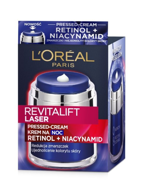 L'Oréal Paris Revitalift Laser krem redukujący zmarszczki na noc 50 ml