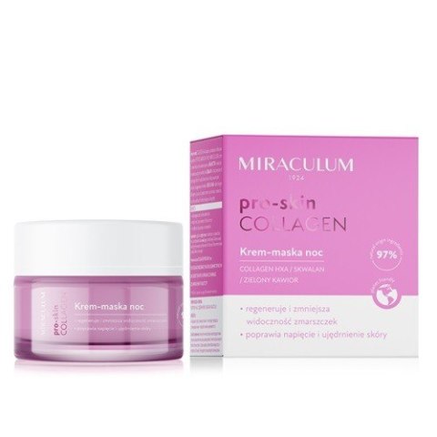 Miraculum Collagen Pro-Skin krem-maska do twarzy na noc 50 ml