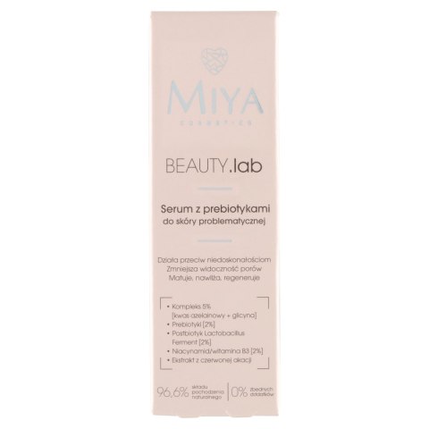 Miya BEAUTY.lab serum z prebiotykami do skóry problematycznej 30 ml