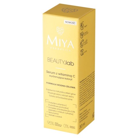 Miya BEAUTY.lab serum z witaminą C wyrównujące koloryt 30 ml