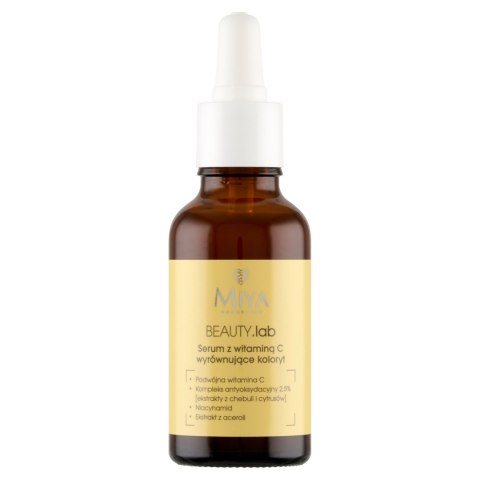 Miya BEAUTY.lab serum z witaminą C wyrównujące koloryt 30 ml