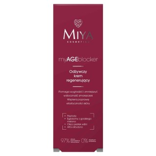 Miya myAGEblocker odżywczy krem regenerujący 50 ml