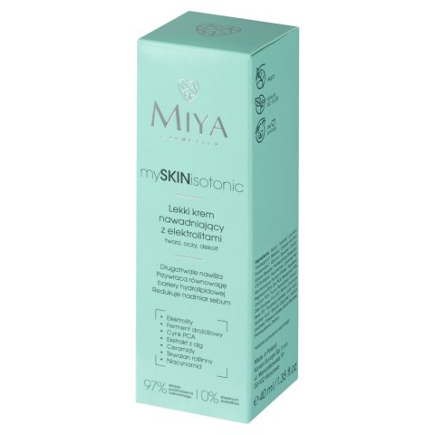 Miya mySKINisotonic lekki krem nawadniający z elektrolitami 40 ml