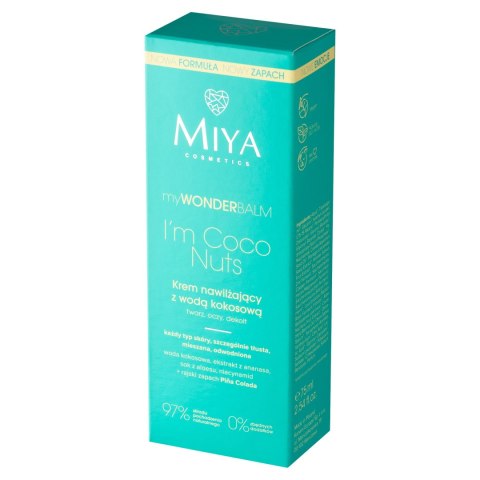 Miya myWONDERbalm i`m Coco Nuts krem nawilżający z wodą kokosową 75 ml