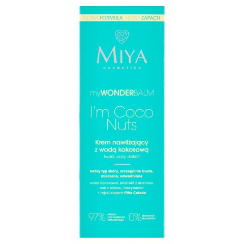 Miya myWONDERbalm i`m Coco Nuts krem nawilżający z wodą kokosową 75 ml