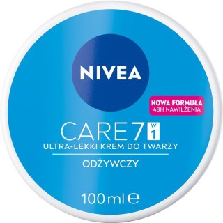 Nivea Care 7w1 ultra lekki krem do twarzy - odżywczy 100 ml