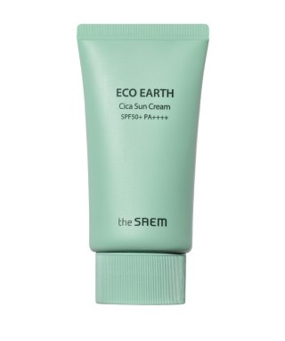 The Saem Eco Earth Cica Sun Cream krem z filtrem przeciwsłonecznym SPF 50+ 50 ml