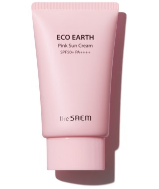 The Saem Eco Earth Pink Sun Crem krem z filtrem przeciwsłonecznym SPF 50+ 50 ml