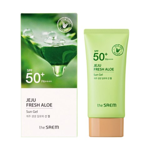 The Saem Jeju Fresh Aloe krem-żel przeciwsłoneczny SPF 50+ 50 g