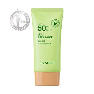The Saem Jeju Fresh Aloe krem-żel przeciwsłoneczny SPF 50+ 50 g