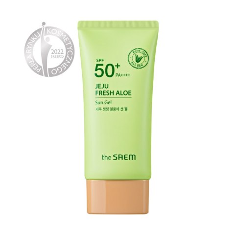 The Saem Jeju Fresh Aloe krem-żel przeciwsłoneczny SPF 50+ 50 g