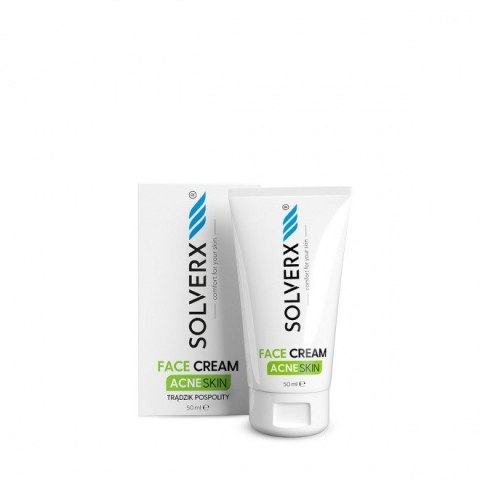 Solverx Acne Skin krem do twarzy przeciwtrądzikowy 50 ml