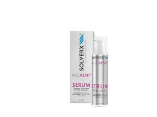 Solverx Age.Reset serum pod oczy - Wygładzanie zmarszczek & Niwelowanie Opuchnięć i Cieni 15 ml