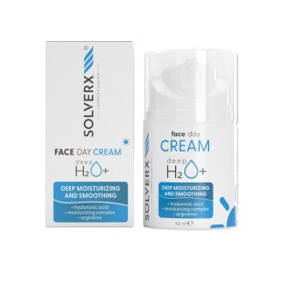 Solverx Deep H2O+ krem głęboko nawilżający na dzień - skóra sucha i odwodniona 50 ml