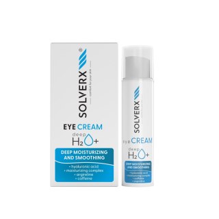 Solverx Deep H2O+ krem głęboko nawilżający pod oczy - skóra sucha i odwodniona 15 ml