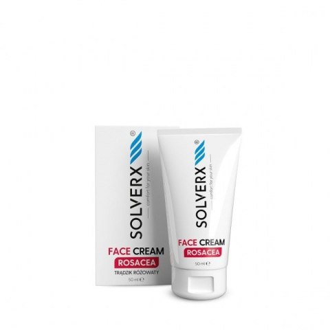 Solverx Rosacea krem do twarzy na trądzik różowaty 50 ml