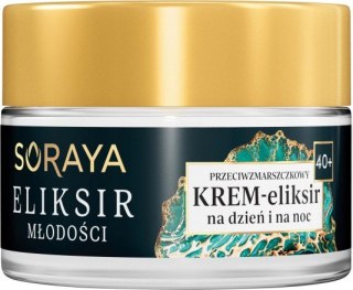 Soraya Eliksir Młodości 40+ przeciwzmarszczkowy krem-eliksir na dzień i noc 50 ml