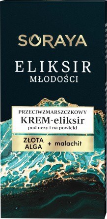 Soraya Eliksir Młodości przeciwzmarszczkowy krem-eliksir pod oczy i na powieki 15 ml