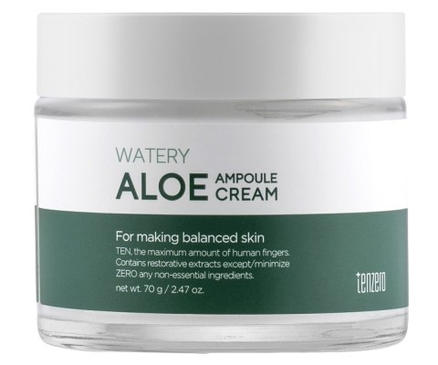 Tenzero krem-ampułka do twarzy nawadniający Aloes 70 g