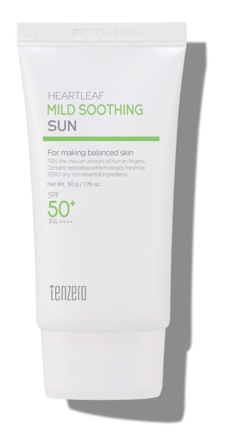Tenzero krem do twarzy SPF 50+ regenerujący z pstrolistką sercowatą 50 ml