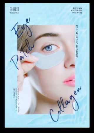 Tenzero płatki pod oczy hydrożelowe Rejuvenating Collagen 10 szt.