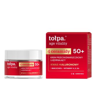Tołpa Age Vitality krem przeciwzmarszczkowy ujędrniający 50+ 50 ml