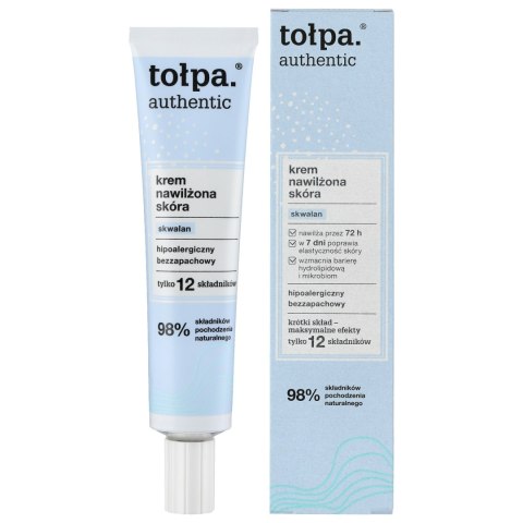 Tołpa Authentic krem do twarzy - nawilżona skóra 40 ml