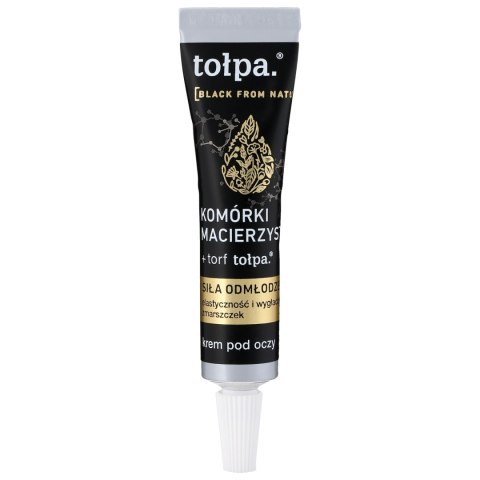 Tołpa Black From Nature krem pod oczy - siła odmłodzenia 10 ml