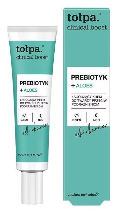 Tołpa Clinical Boost Prebiotyk + Aloes łagodzący krem do twarzy 40 ml