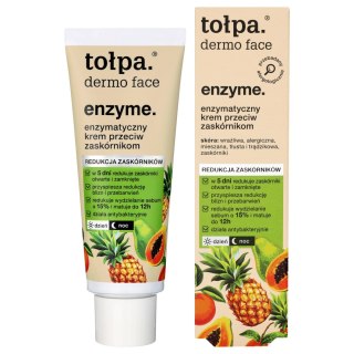 Tołpa Dermo Face Enzyme enzymatyczny krem przeciw zaskórnikom na dzień i noc 40 ml