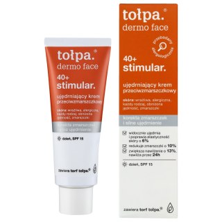 Tołpa Dermo Face Stimular 40+ ujędrniający krem przeciwzmarszczkowy SPF 15 na dzień 40 ml