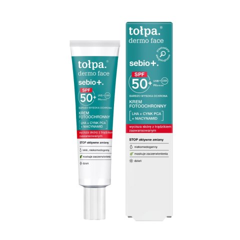 Tołpa Dermo Face sebio+ krem fotoochronny SPF 50+ 40 ml