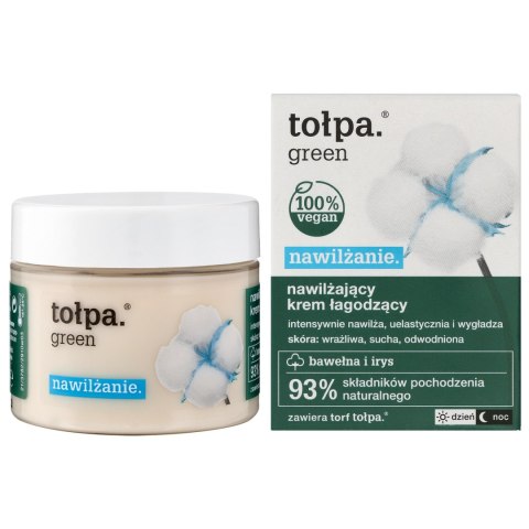 Tołpa Green nawilżający krem łagodzący 50 ml