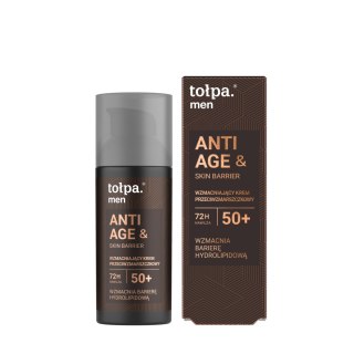 Tołpa Men Anti Age&Skin Barrier 50+ krem przeciwzmarszczkowy wzmacniający 50 ml